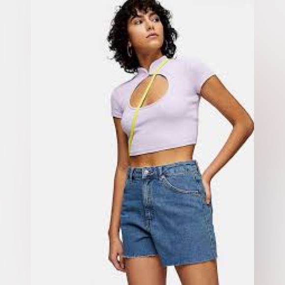 Topshop A-line shorts size 26  36eur/8uk/4us - Picture 6 of 6